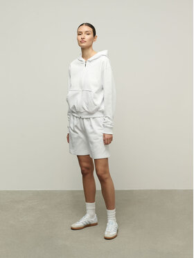 La Mania La Mania Sportovní kraťasy STROLL Bílá Classic Fit