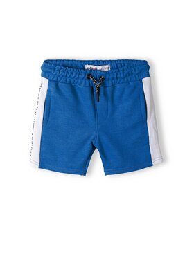 MINOTI MINOTI Szorty 13fleece 18 Niebieski Regular Fit