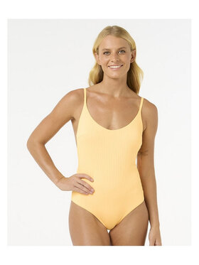 Rip Curl Rip Curl Strój kąpielowy Premium Surf Cheeky 1Pc Pomarańczowy