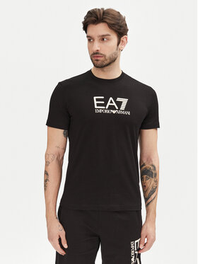 EA7 Emporio Armani EA7 Emporio Armani T-Shirt 7M000224 AF10375 MC156 Czarny Regular Fit