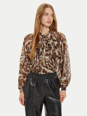 Liu Jo Liu Jo Blúzka WF4151 T4184 Hnedá Regular Fit