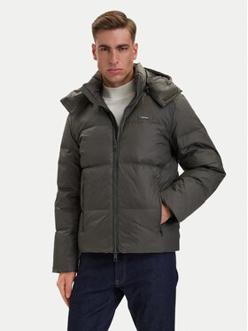 Calvin Klein Calvin Klein Kurtka puchowa LV04LH503G Brązowy Regular Fit