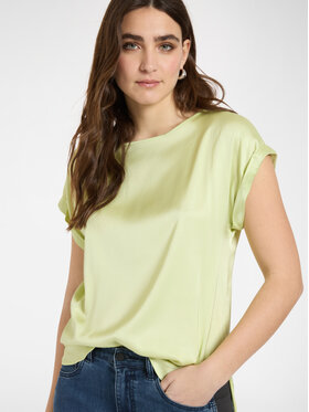 Elena Mirò Elena Mirò Bluzka 2086P100217N005 Żółty Regular Fit