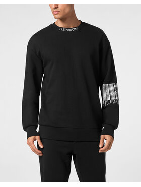 Plein Sport Plein Sport Longsleeve 14155 Czarny Regular Fit
