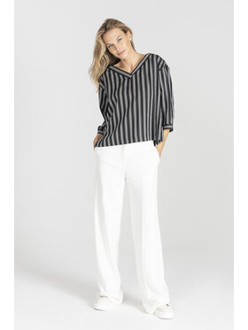 Deni Cler Milano Deni Cler Milano Bluzka W-DC-1304-E2-C9-95-1 Czarny Regular Fit