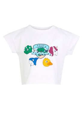 Regatta Regatta T-Shirt Little Adventurers Biały Short Fit
