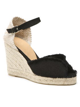 Castañer Castañer Espadrilky Betina/8/001 022989-100 Čierna