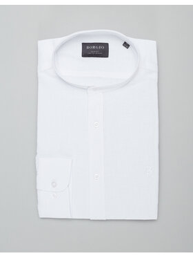 Borgio Borgio Koszula lentini Biały Slim Fit