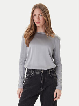 ViCOLO ViCOLO Blúzka TF0244 Sivá Regular Fit