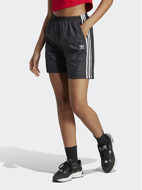 adidas adidas Pantaloni scurți sport Adicolor Classics Ripstop Shorts IB7301 Negru Regular Fit