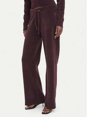 Juicy Couture Juicy Couture Spodnie dresowe JCWEB006 Czarny Regular Fit