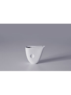 Ćmielów Design Studio Ćmielów Design Studio Pojemnik na przyprawy Liquid Form small Biały