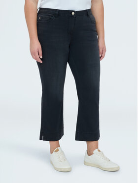 Fiorella Rubino Fiorella Rubino Jeansy P460T105150N033 Czarny Flare Fit