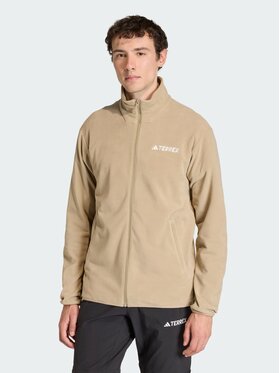 adidas adidas Bluza Multi Essentials Full-Zip Fleece Zielony Regular Fit