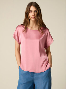 Oltre Oltre Blusa 2516J000762N006 Rosa Regular Fit