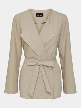 Pieces Pieces Піджак Bosella 17146550 Бежевий Regular Fit