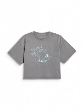 4F 4F T-Shirt SUMMER SPLASH Szary Loose Fit