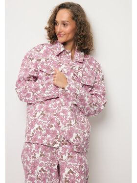 BIZUU BIZUU Jeansová bunda PRINSA Růžová Standard Fit