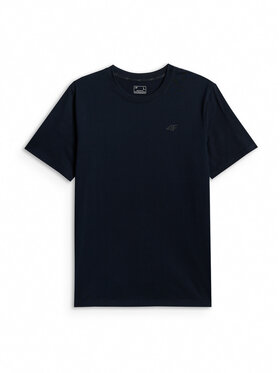 4F 4F Tričko casual Tmavomodrá Regular Fit