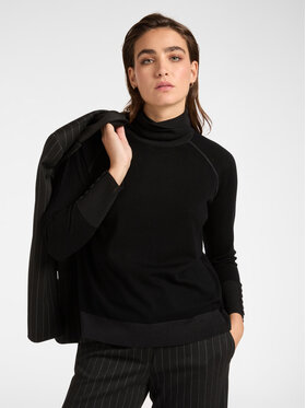 Elena Mirò Elena Mirò Sweter M476Z000609N033 Czarny Regular Fit