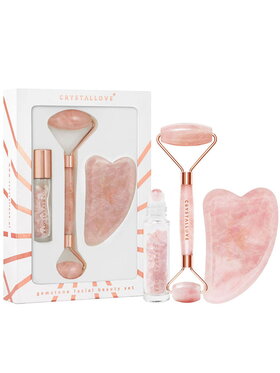 Crystallove Crystallove Kwarc różowy Zestaw do pielęgnacji