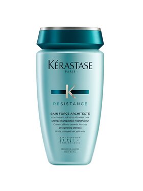 KERASTASE KERASTASE Kerastase Resistance Bain Force Architecte szampon wzmacniający do włosów osłabionych 250ml Zestaw kosmetyków