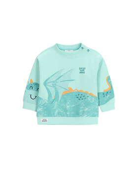 Coccodrillo Coccodrillo Pulóver WC5143101DBN Zöld Regular Fit