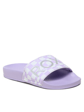 Roxy Roxy Klapki ARGL100287 Fioletowy