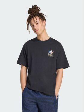 adidas adidas T-Shirt 164212 Czarny Oversize