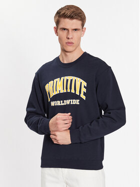 Primitive Džemperis Collegiate Worldwide PAPSP2315 Tamsiai mėlyna Regular Fit