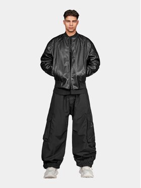 MADE BY SOCIETY MADE BY SOCIETY Kurtka anorak Ravel - J17958 Czarny Basic Fit