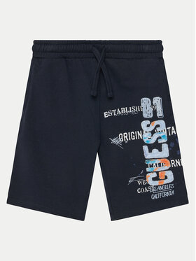 Guess Guess Stoffshorts L5GD06 KA6R4 Blau Regular Fit