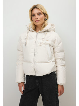 BIZUU BIZUU Kurtka puchowa YOKO PUFFER WINTER JACKET Biały Standard Fit