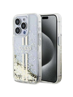 Guess Guess Etui na telefon Apple iPhone 15 Pro Przezroczysty