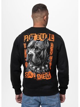 PITBULL PITBULL Bluza BLACKY Czarny Regular Fit