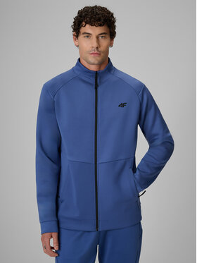 4F 4F Bluza techniczna CORE SYSTEM Niebieski Regular Fit
