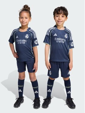 adidas adidas Komplet sportowy Real Madrid 25/26 Away Mini Kit Kids Niebieski jasny Regular Fit