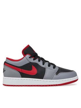 Nike Nike Αθλητικά Air Jordan 1 Low (GS) 553560 060 Μαύρο