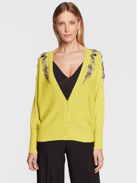 Blugirl Blumarine Blugirl Blumarine Pletena jopica RF2111-MA19N Rumena Regular Fit