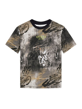 Guess Guess T-Shirt L6RI04 K8HM4 Kolorowy Oversize