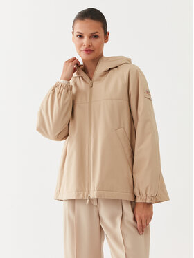 Max Mara Leisure Max Mara Leisure Kurtka przejściowa Geode 34860126 Beżowy Relaxed Fit