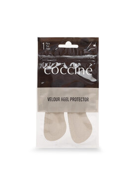 Coccine Coccine Pernițe după călcâi Velour Heel Protector 665/90/05AZ Bej