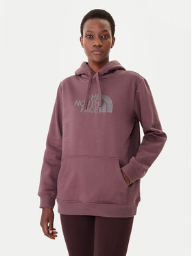 The North Face The North Face Μπλούζα Drew Peak NF0A89EH Μπορντό Regular Fit