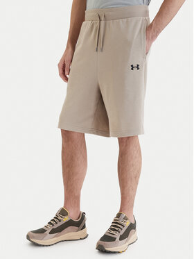 Under Armour Under Armour Športové kraťasy UA Rival Lightweight 6009345 Béžová Regular Fit
