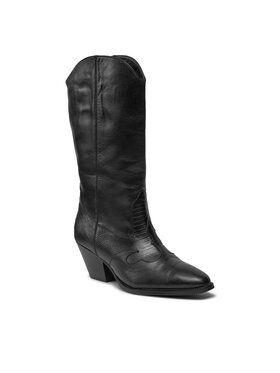 Bronx Bronx Polokozačky Western 47505-AL Černá