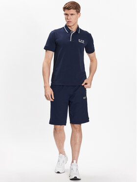 EA7 Emporio Armani Polo 3RPF17 PJ03Z 1554 Tamnoplava Regular Fit