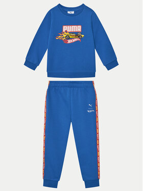 Puma Puma Tepláková souprava Hot Wheels 630073 Modrá Regular Fit