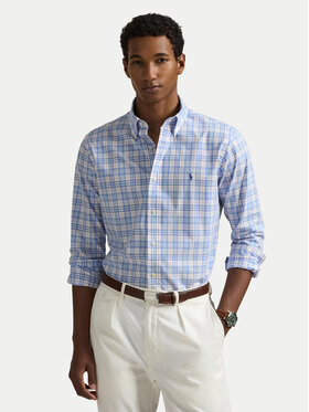 Polo Ralph Lauren Polo Ralph Lauren Cămașă 710968937001 Albastru celest Custom Fit