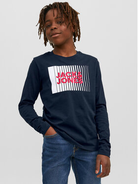 Jack&Jones Junior Jack&Jones Junior Blūze 12244209 Tumši zils Regular Fit