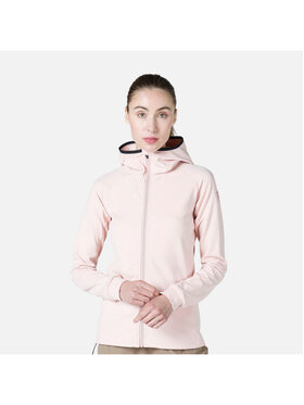 Rossignol Rossignol Bluza techniczna W Midlayer Thin Fz Różowy Regular Fit
